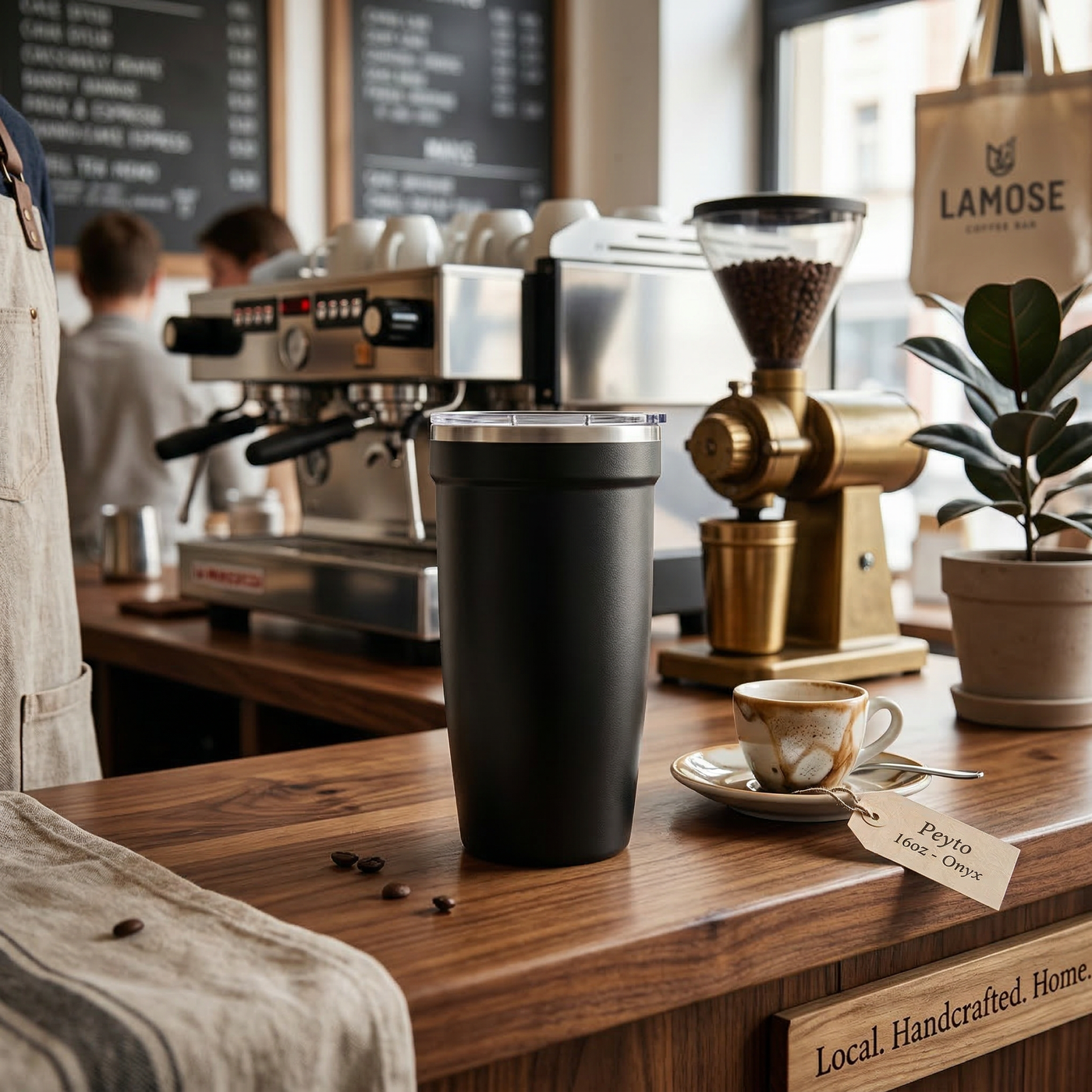 Custom Branded Tumblers for Coffee Shops