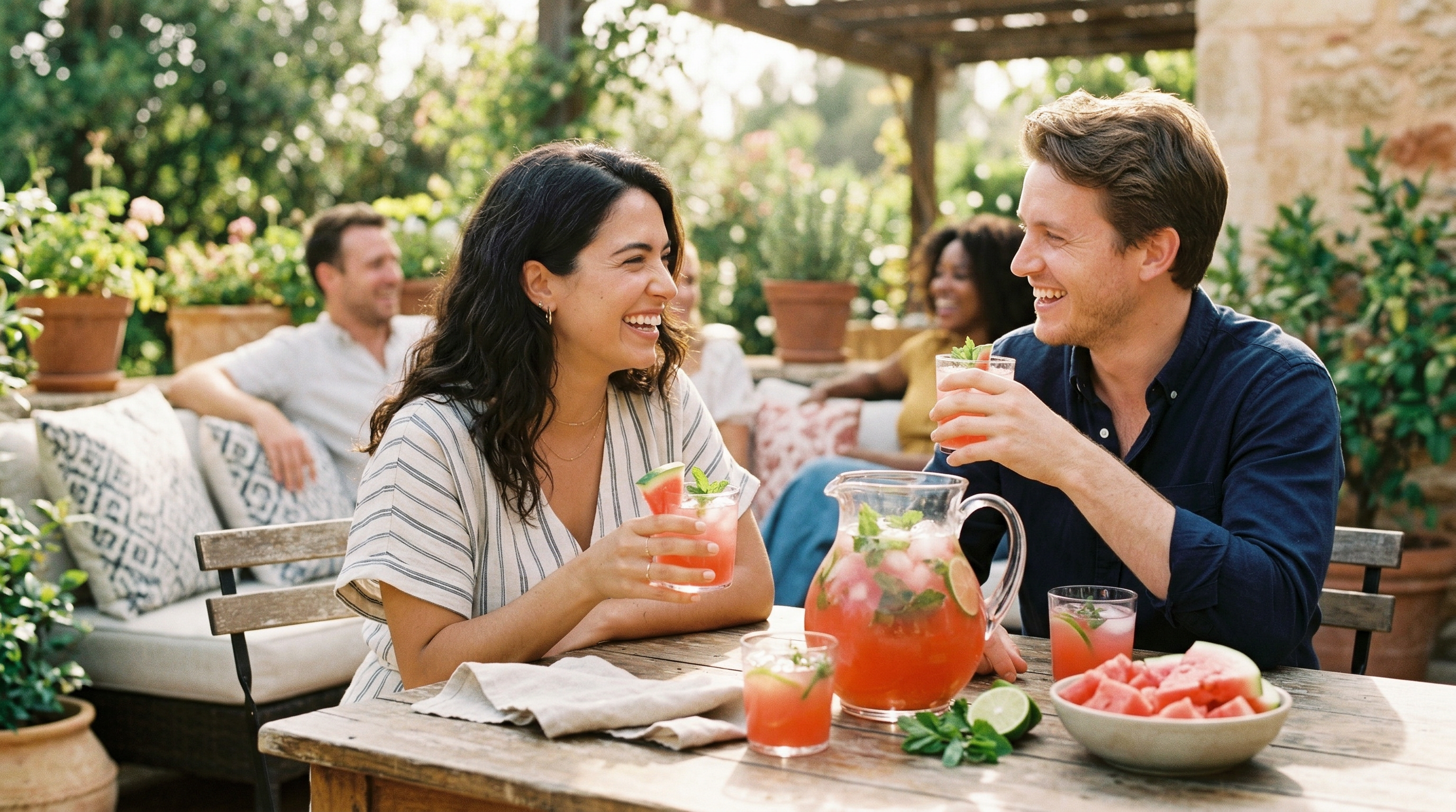 Watermelon Mint Agua Fresca